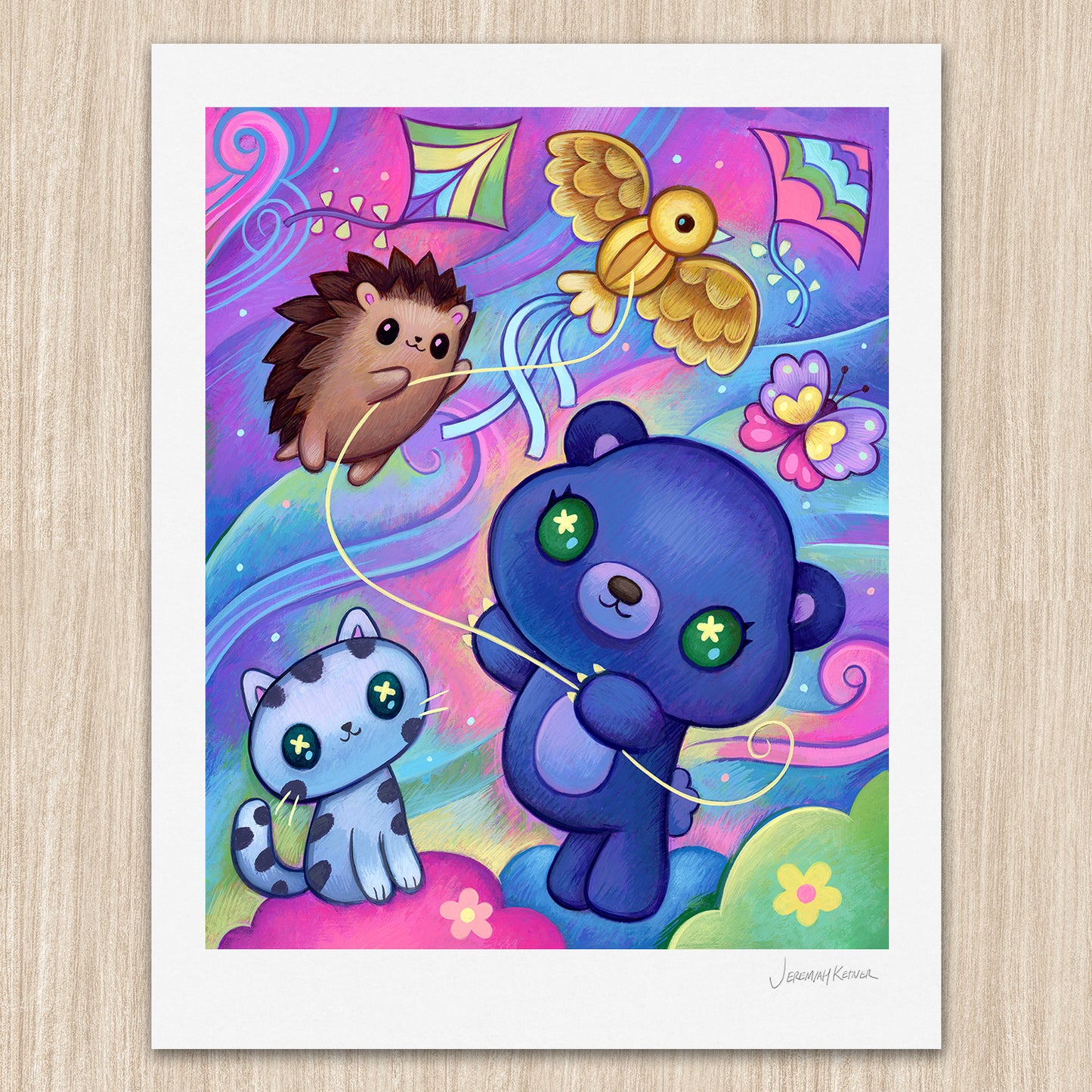 A Windy Day - Art Print