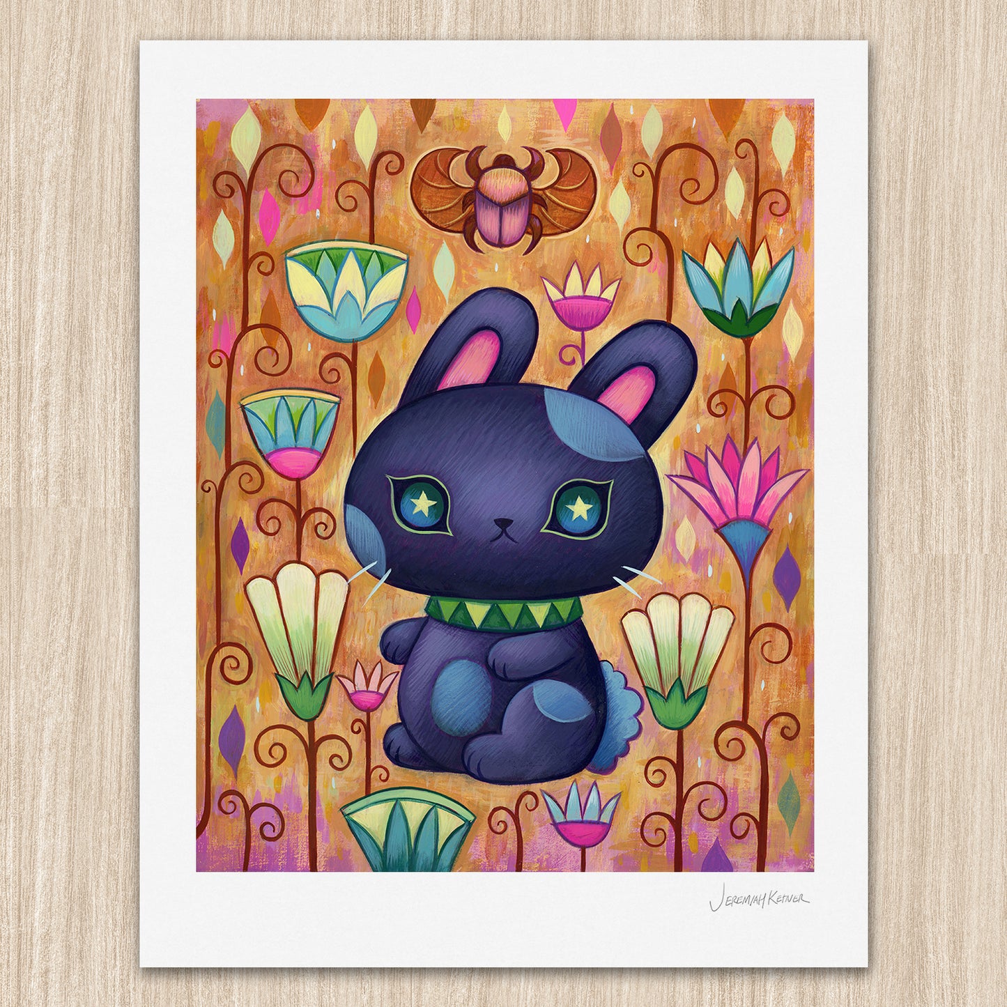 Ancient Bunny - Art Print