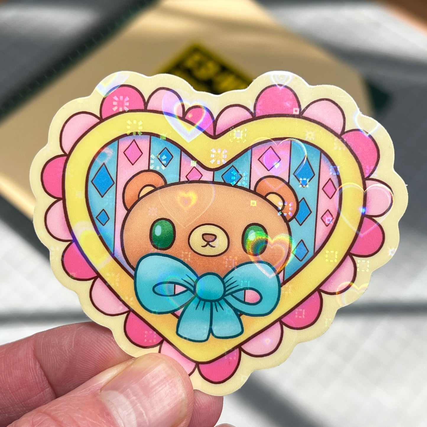Bear Love Sticker