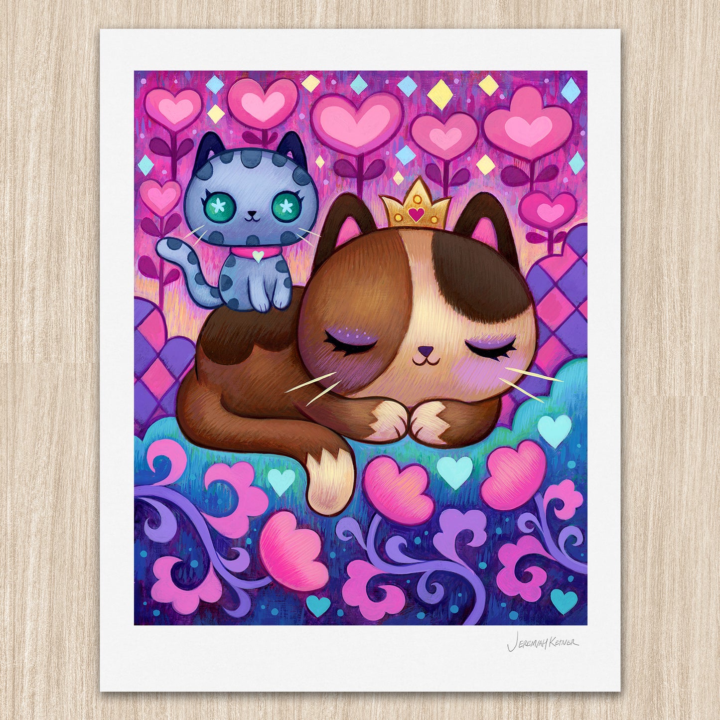 Kitty Queen - Art Print