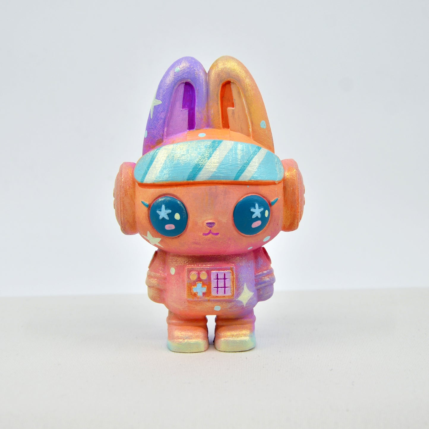 Space Bunny - Hand painted