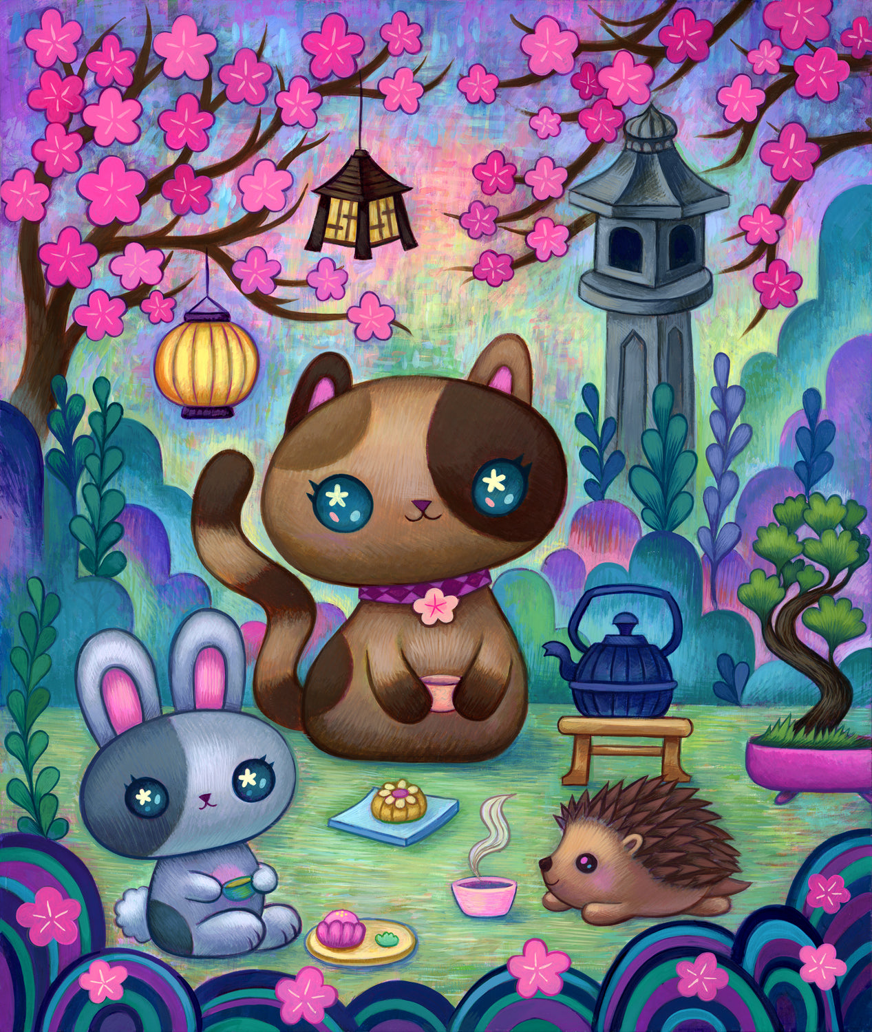 Tea Party - Art Print