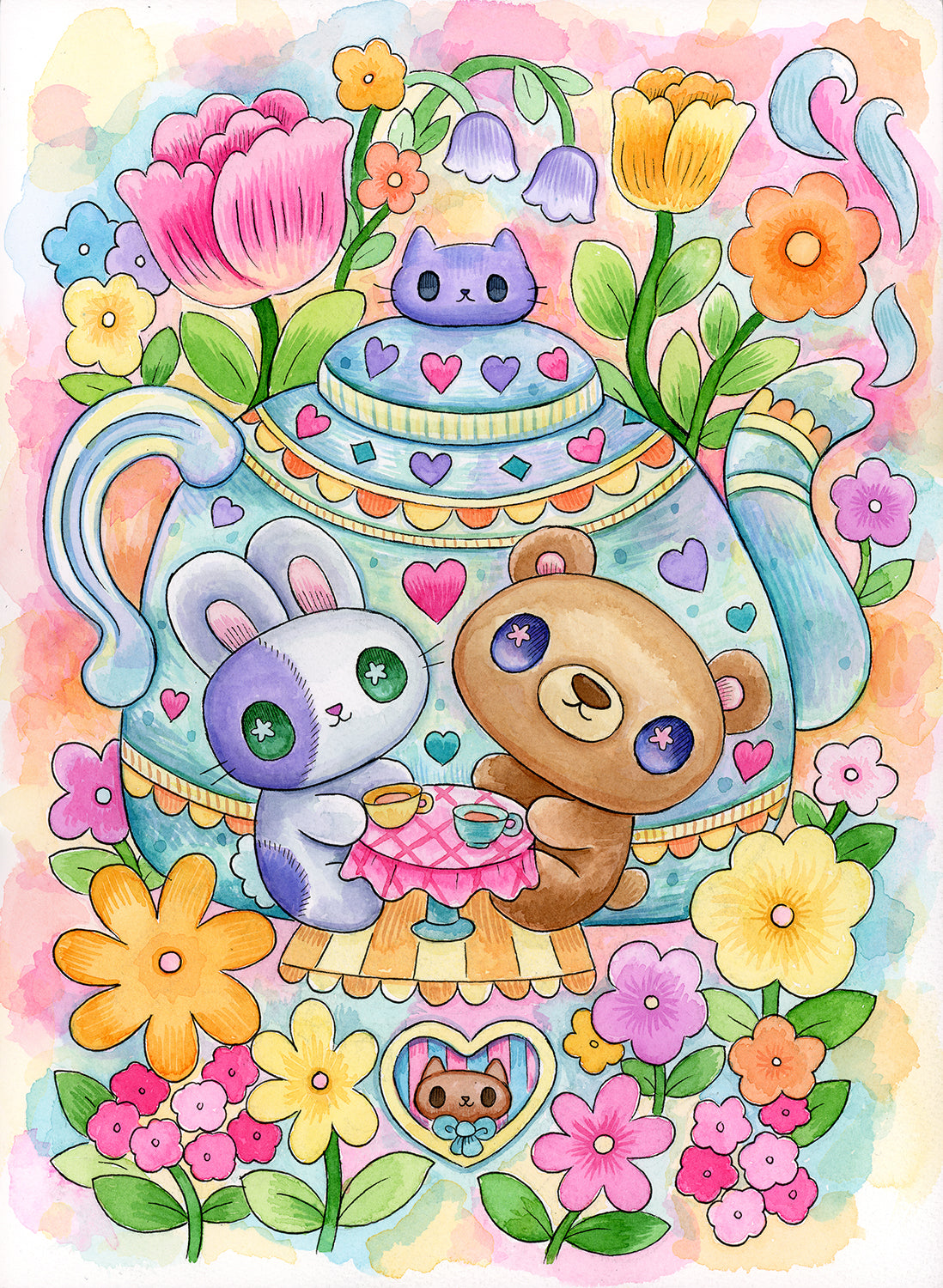 The Grand Kettle - Watercolor Painting