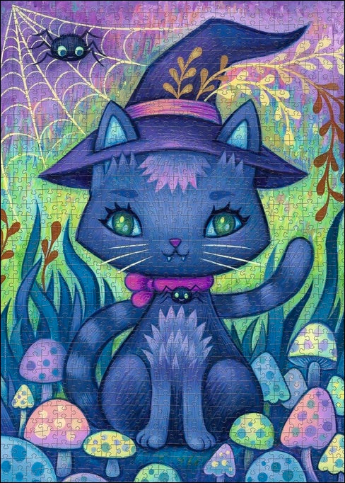 The Witches Cat - 1000pc Jigsaw Puzzle