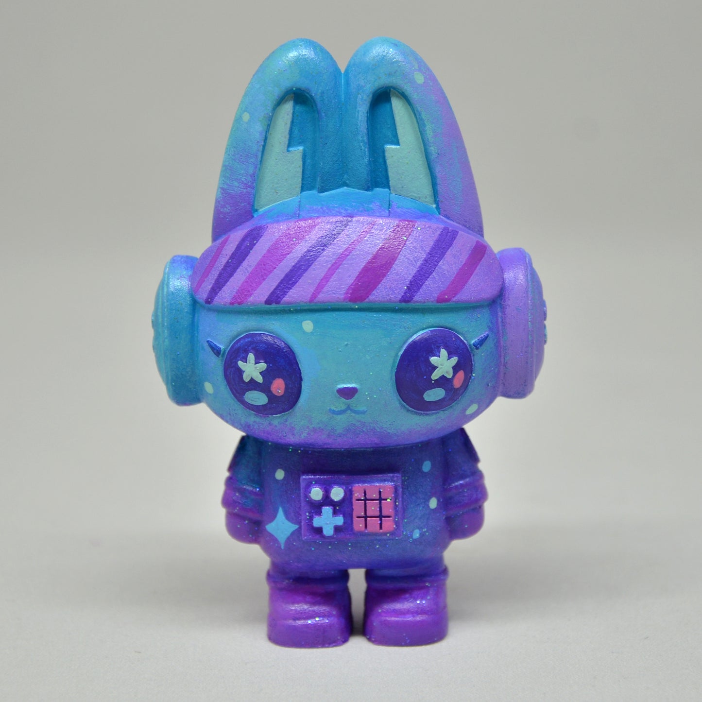 Space Bunny - Hand painted