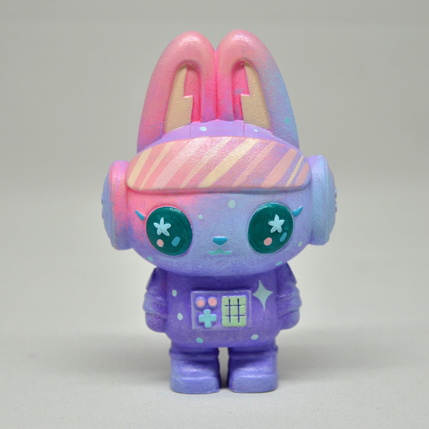 Space Bunny - Hand painted