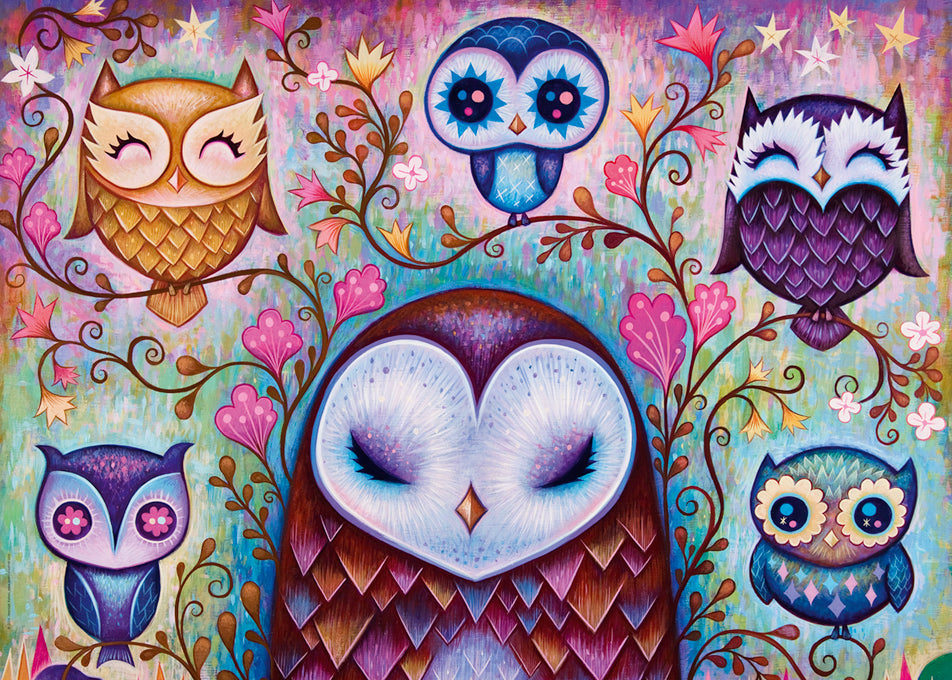 Great Big Owl - 1000pc Jigsaw Puzzle