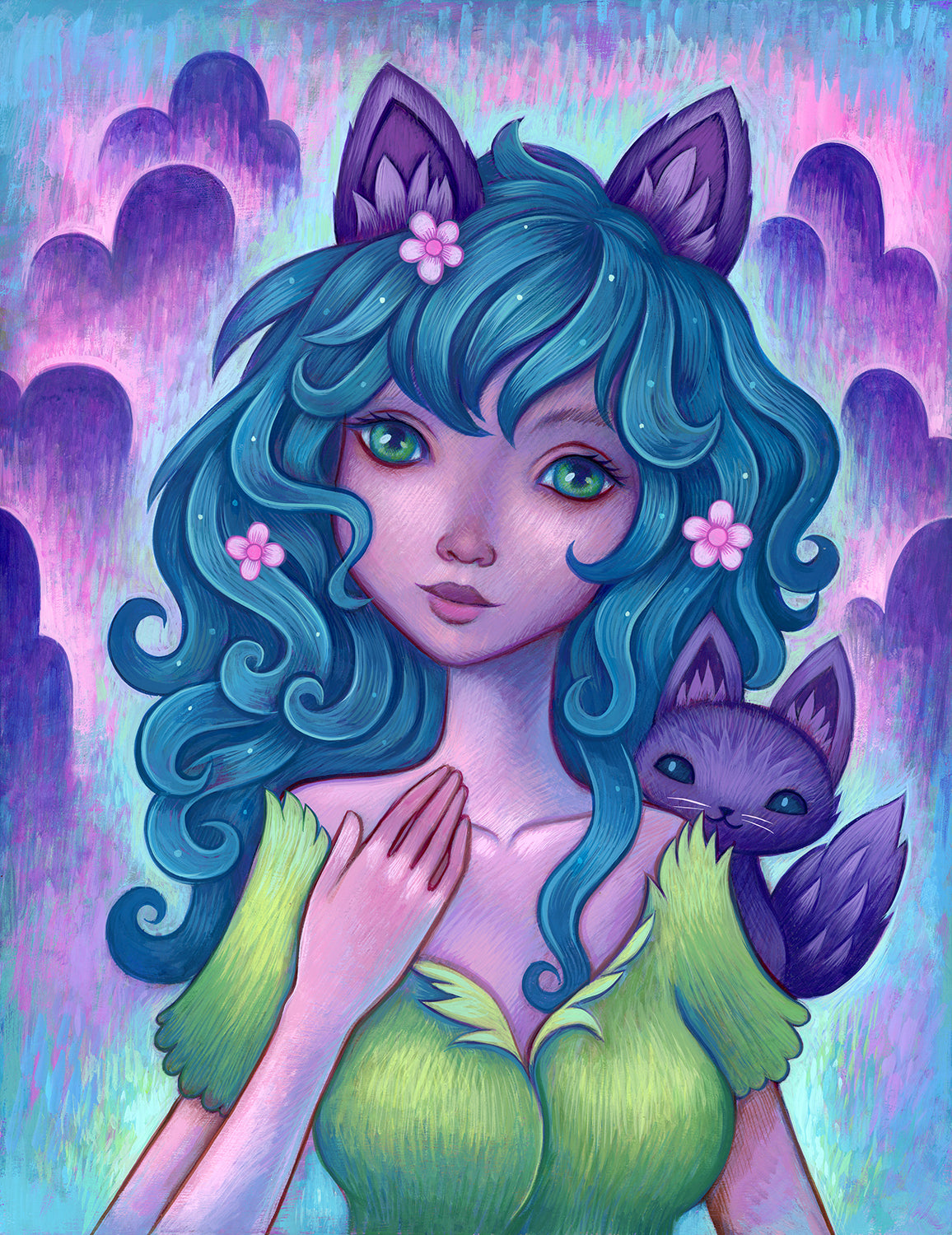 Autumn Fox - Painting