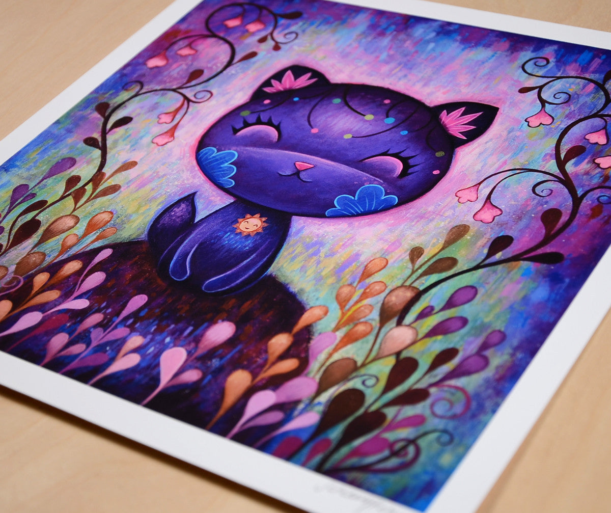Flower Kitty - Print