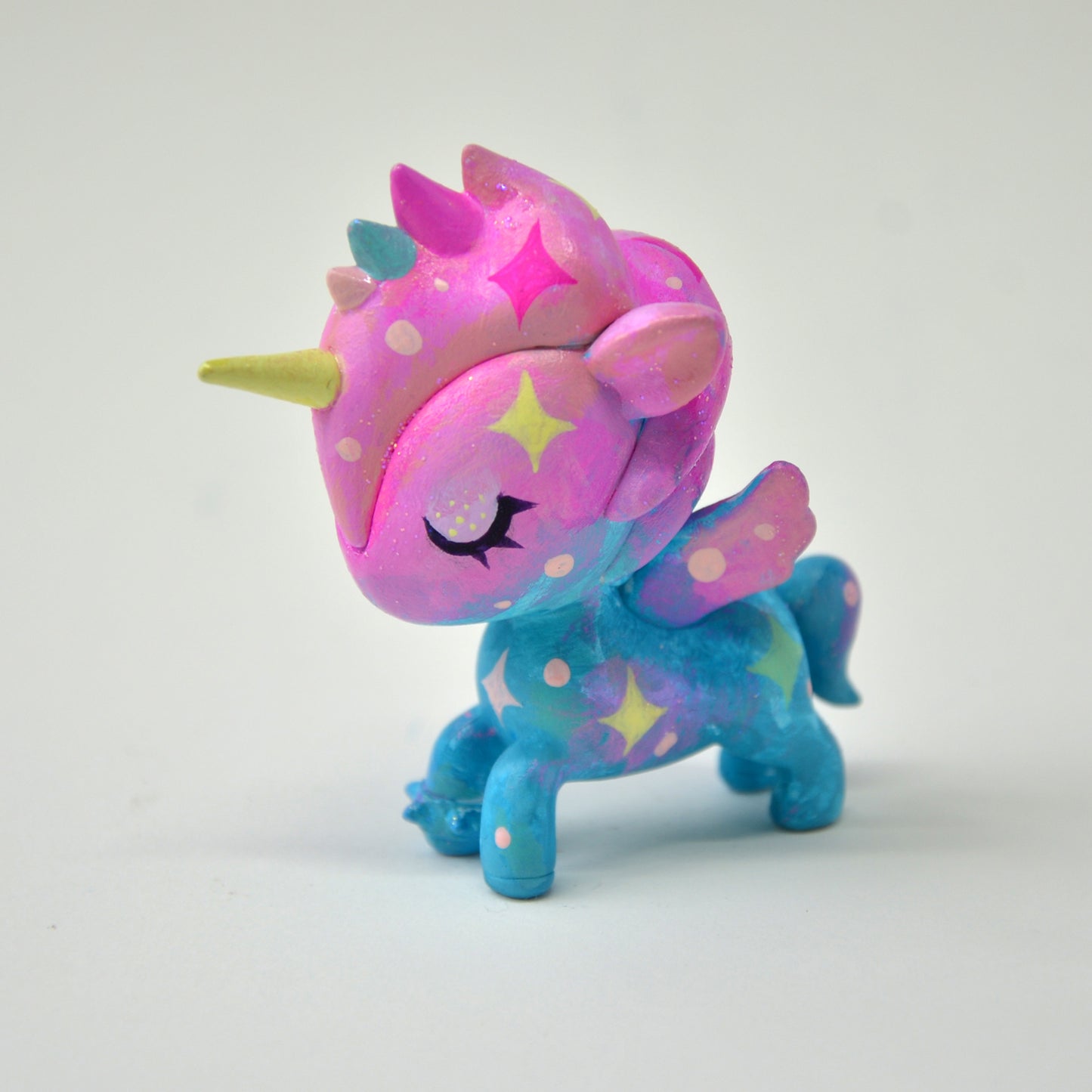 Mini Unicorn Pink Blue A