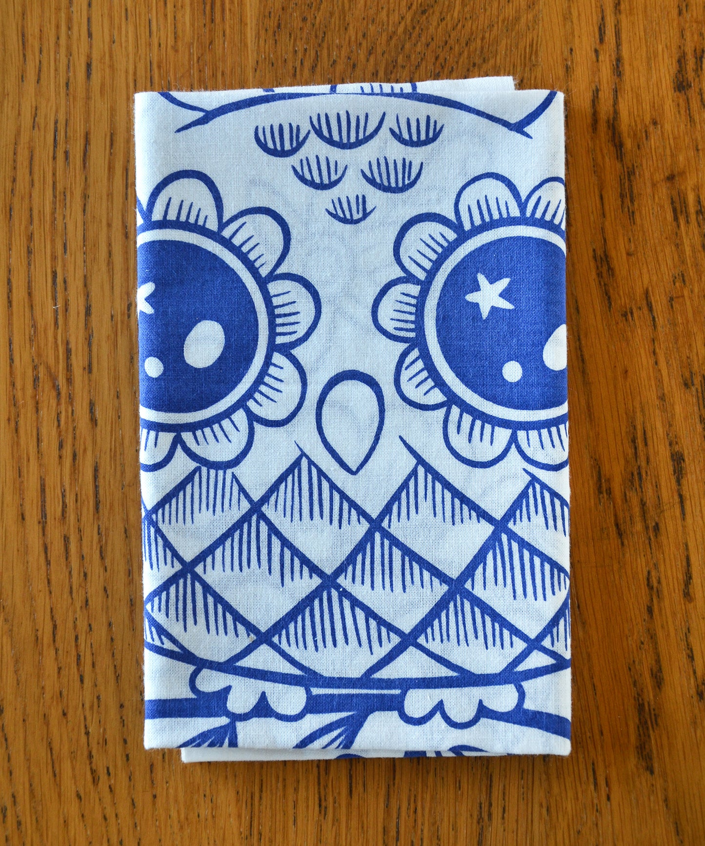 Owl Tenugi - Japanese Hand towel