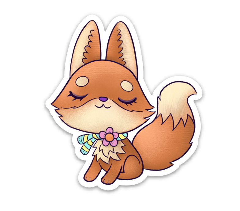 Fox - Sticker
