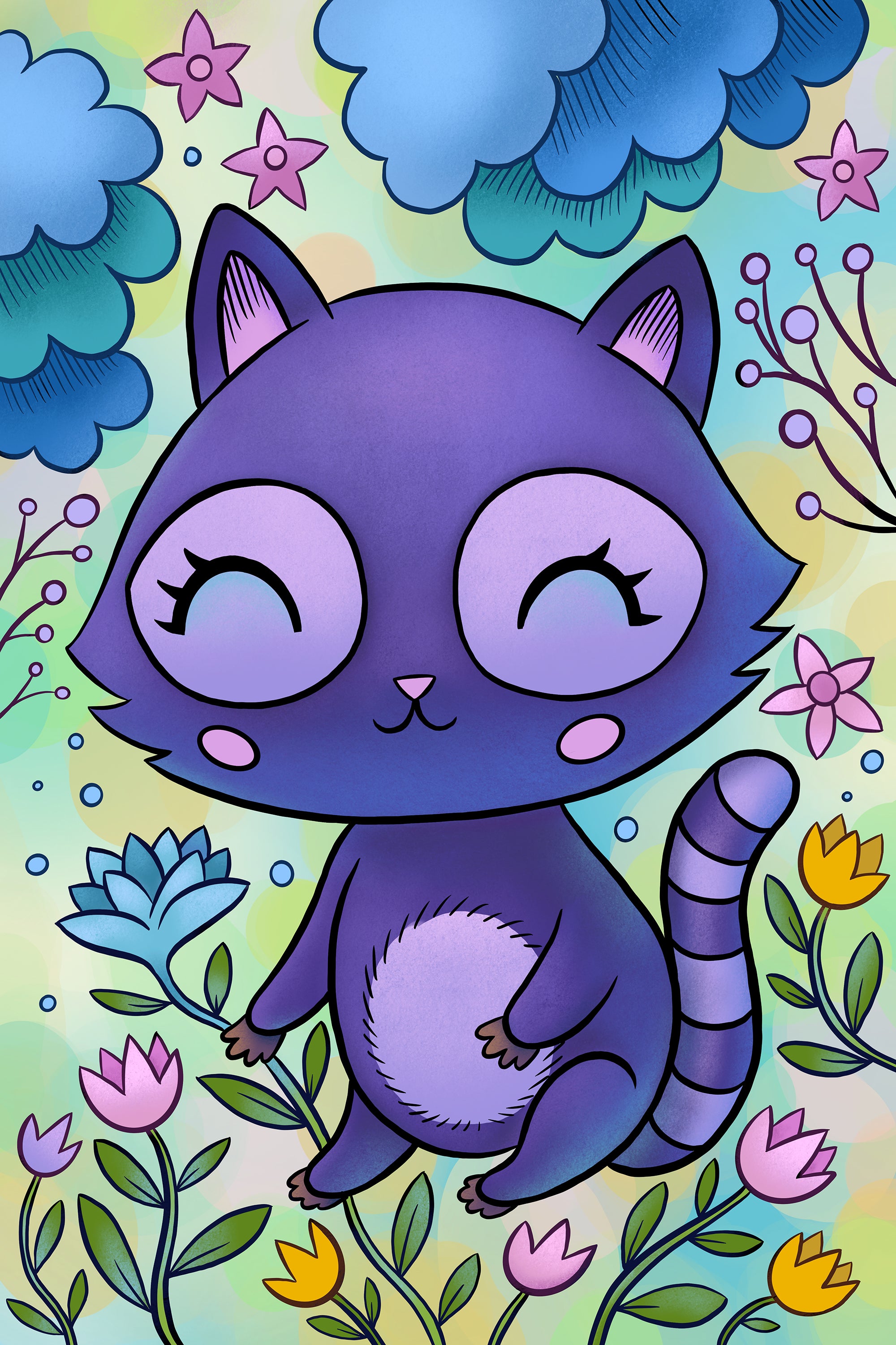 Trash Panda Art Print – Jeremiah Ketner Art