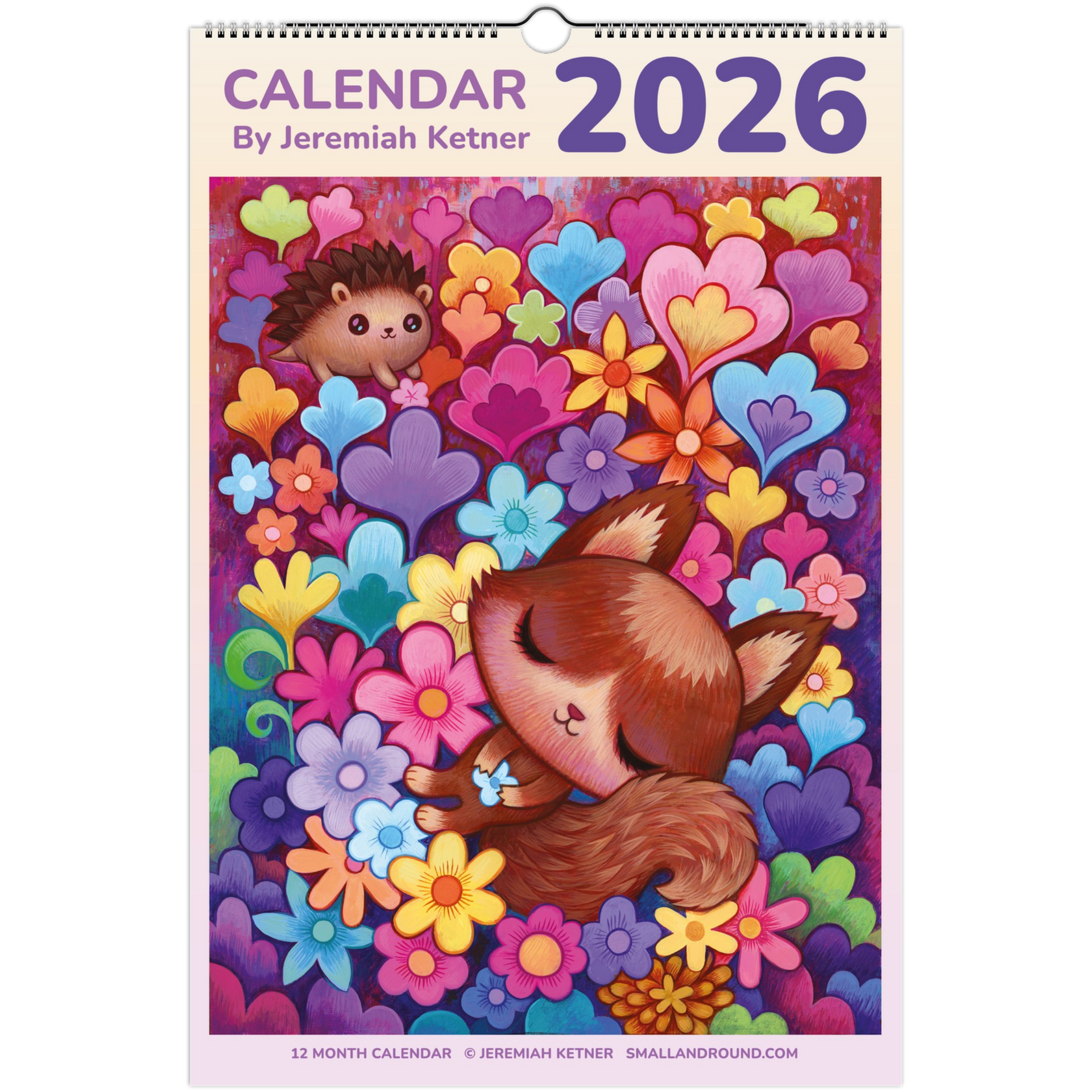 2026 Wall Calendar by Jeremiah Ketner – Jeremiah Ketner Art