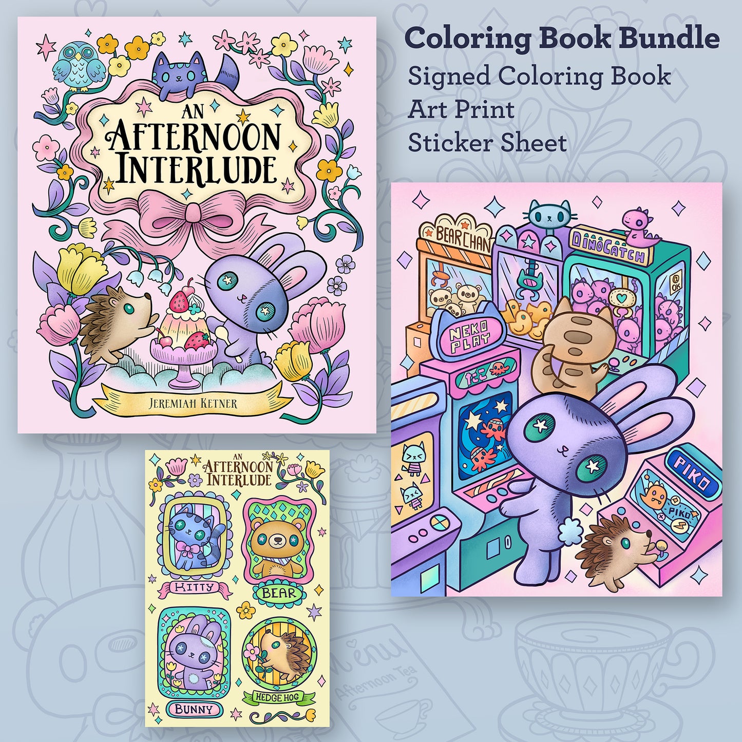 An Afternoon Interlude - Coloring Book