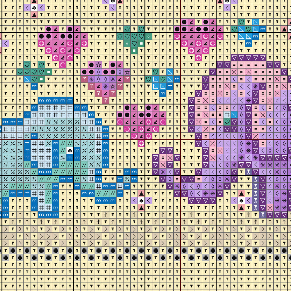 Baby Elephant Cross Stitch PDF Chart