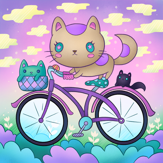 Bicycle Ride - Art Print