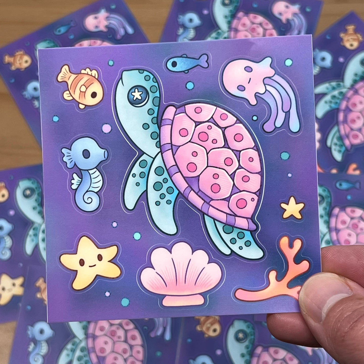 Coral Reef Sticker Sheet