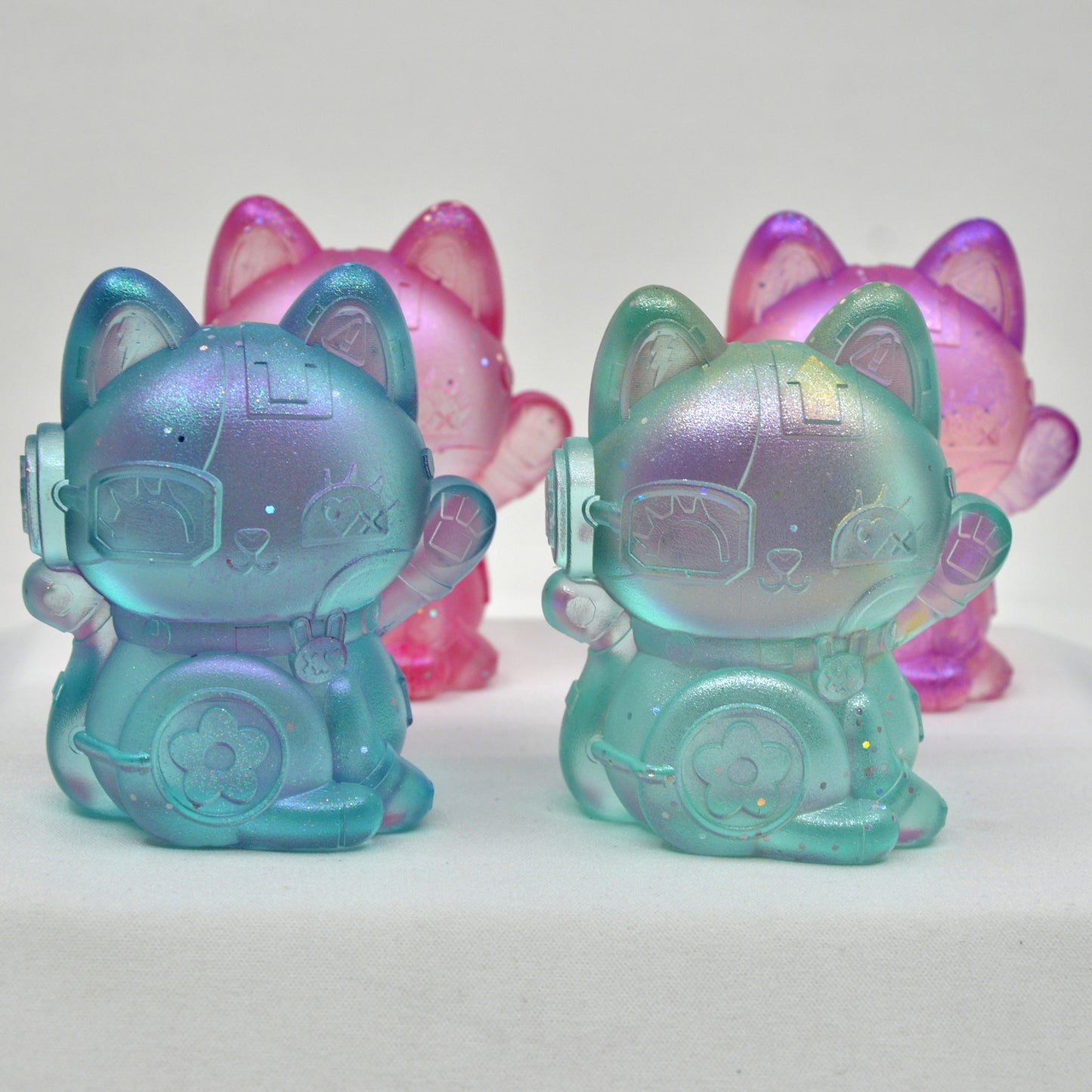 Cyber Maneki Neko and Cyber Neko