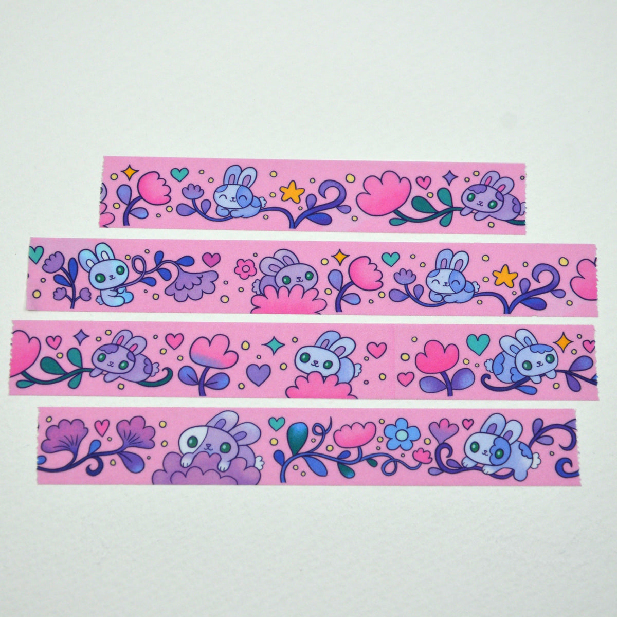 Washi Tape - Flower Bunny