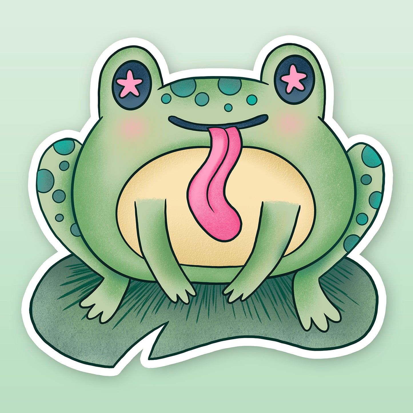 Froggy Frog - Sticker