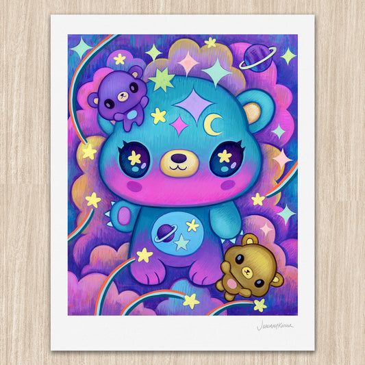 Galaxy Bear - Art Print