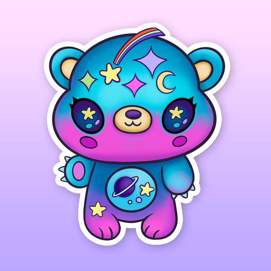 Galaxy Bear - Sticker