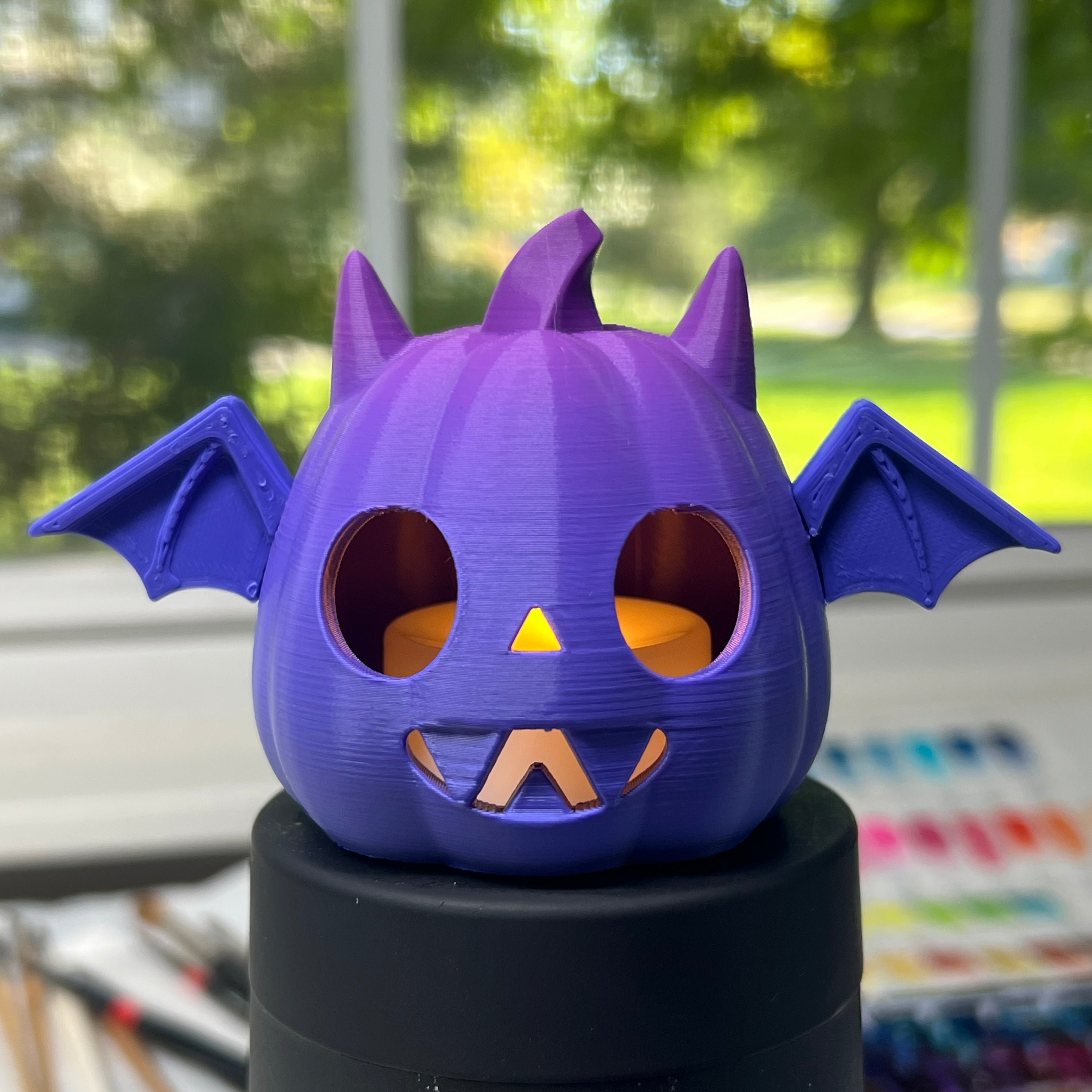 Glow Jack with LED - Deep Purple Gradient – Jeremiah Ketner Art