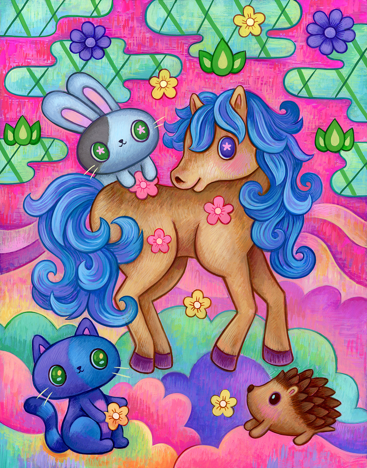 Horse Dreams Art Print