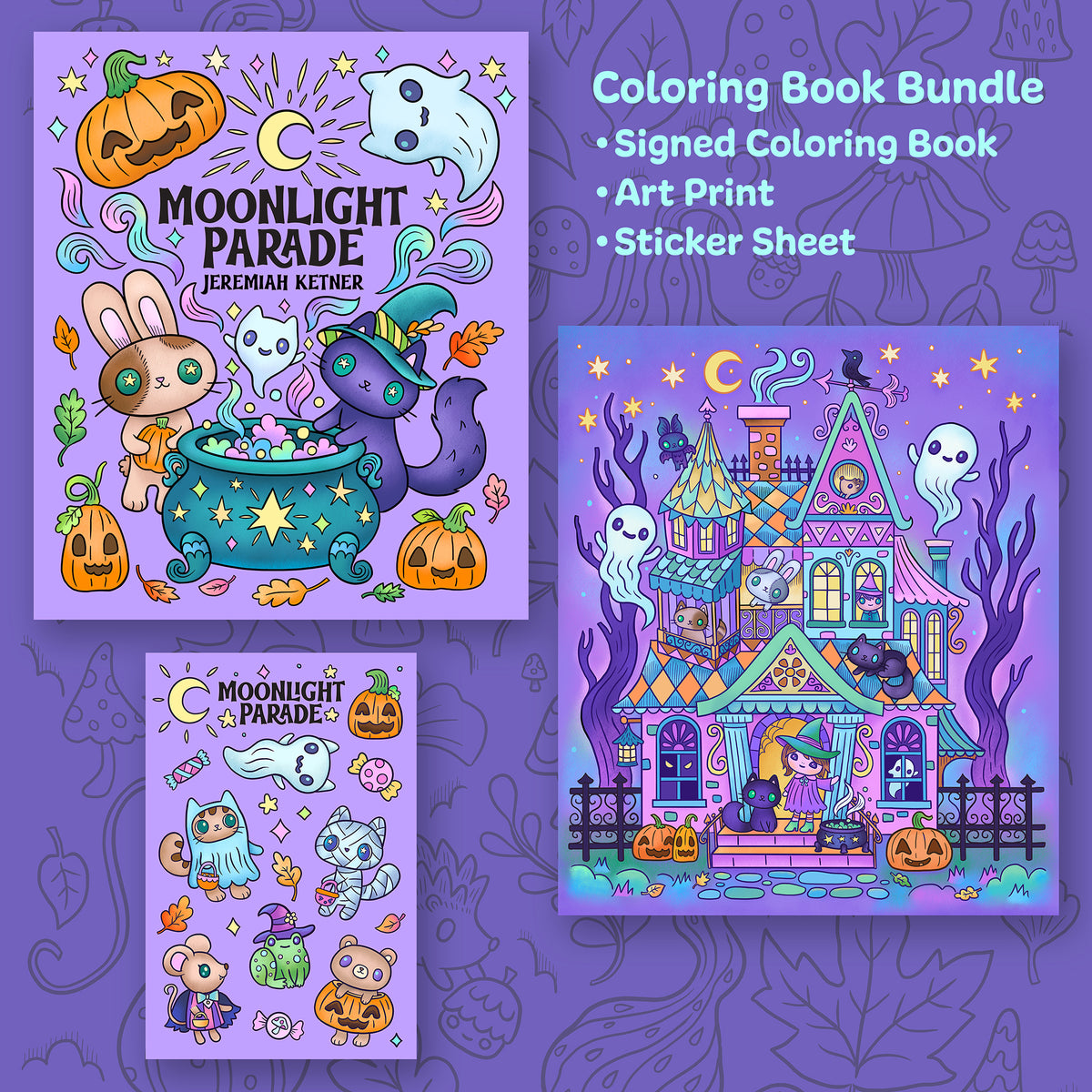 Moonlight Parade - Coloring Book - Preorder