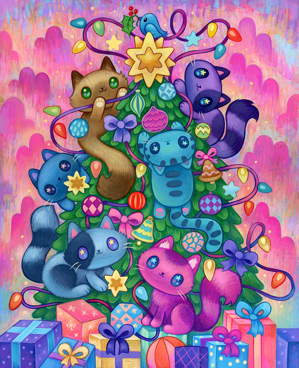 Neko Tree - Painting