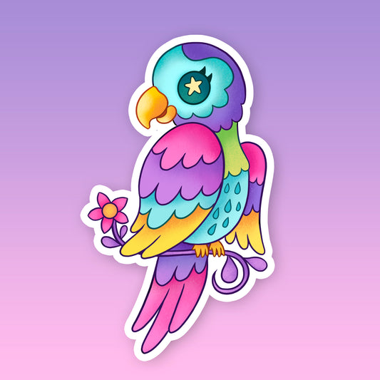 Parrot- Sticker