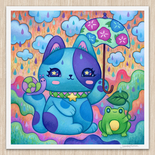 Pitter Patter- Art Print