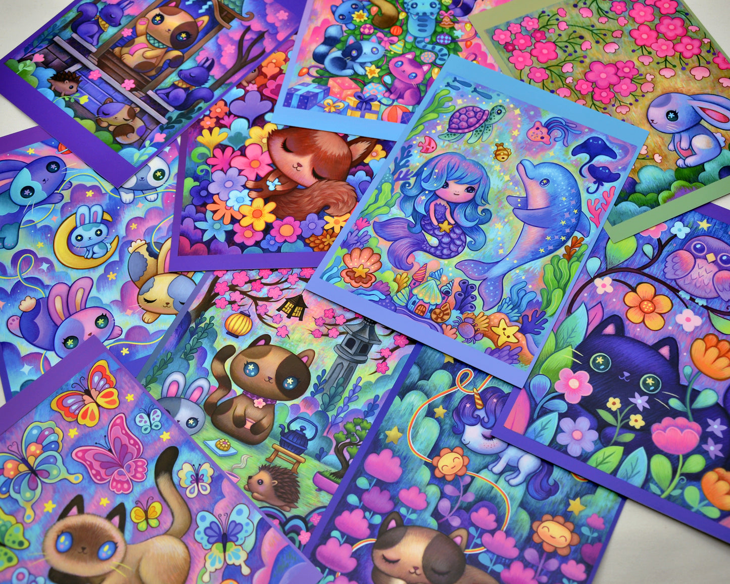 Premium Postcard Set of 10 Cards