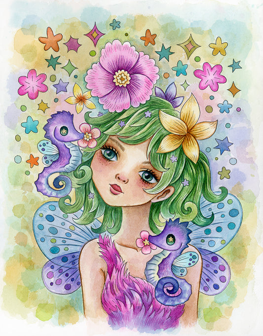 Sea Fairy Painting