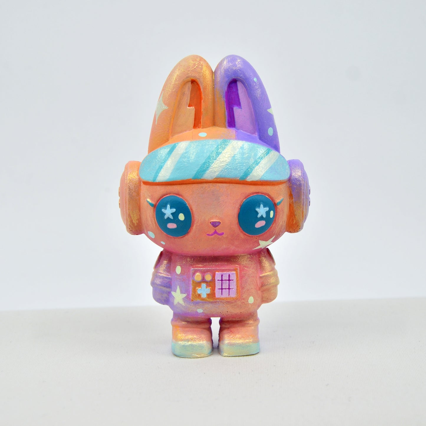 Space Bunny - Hand painted