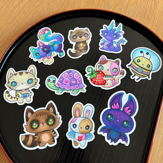 Mystery Sticker Pack - Set of 10