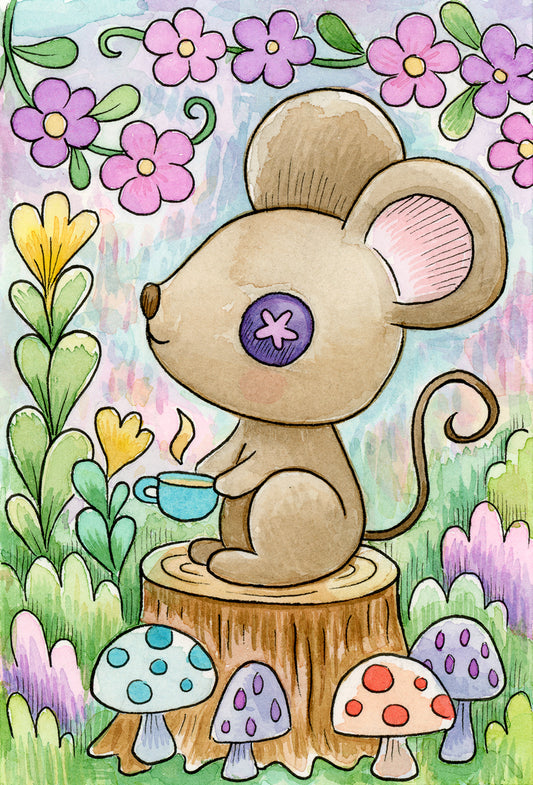 Woodland Mouse - Painting