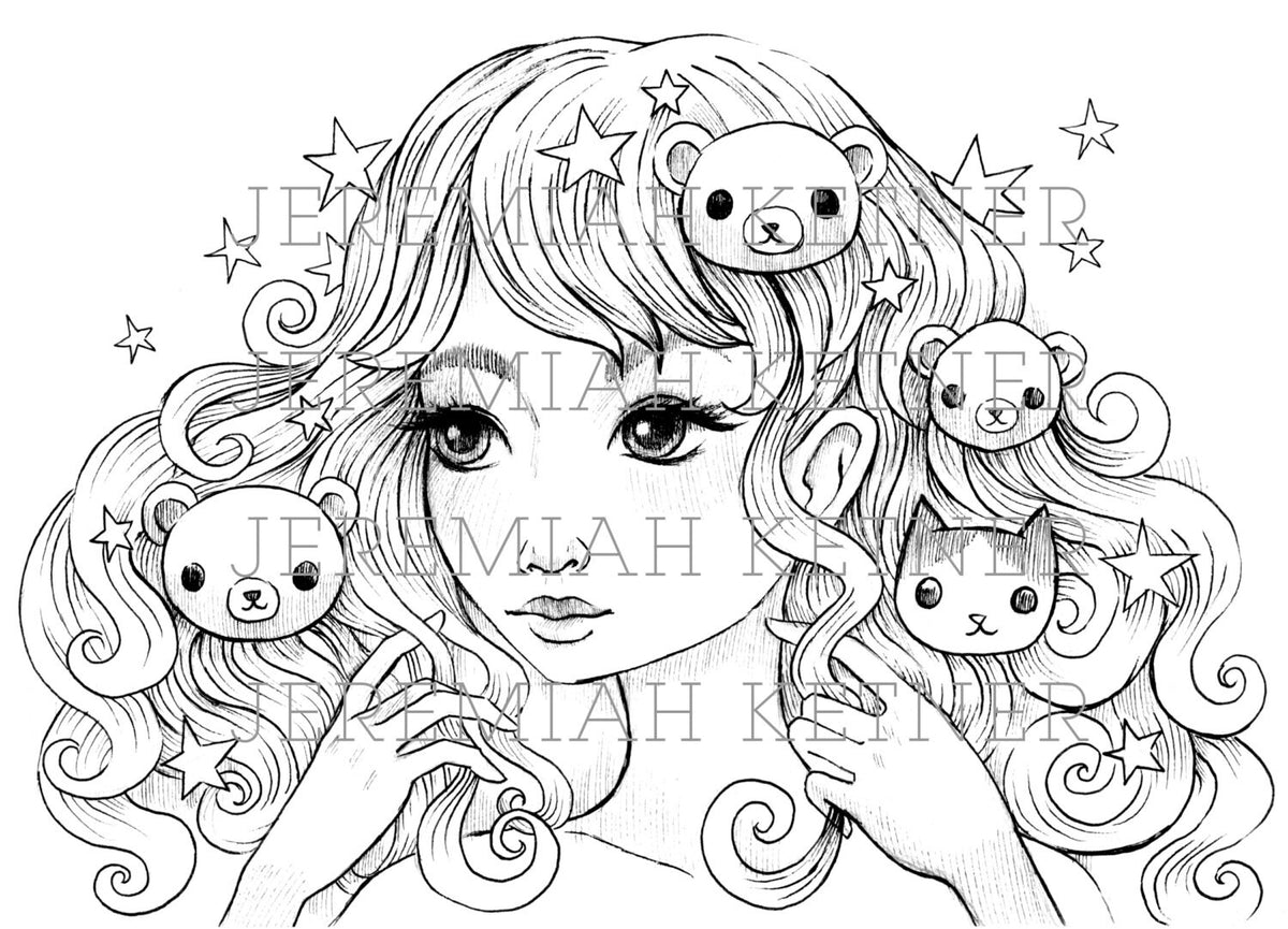 With Us - Coloring Page