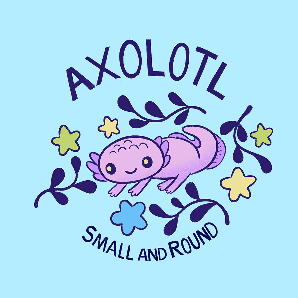 Washi Tape - Axolotl