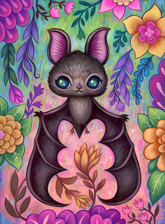 Baby Bat Fine Art Print