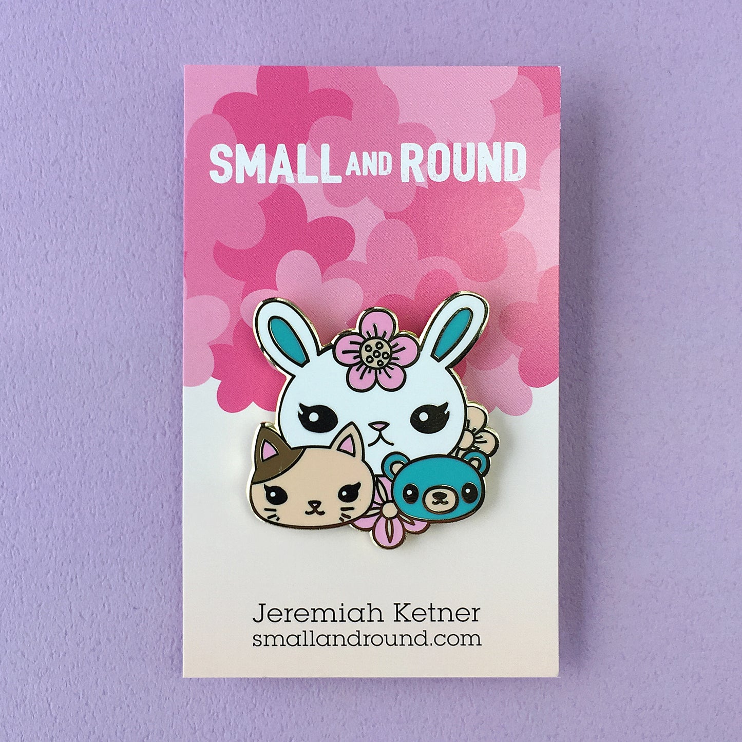 Bunny Friends - Hard Enamel Pin