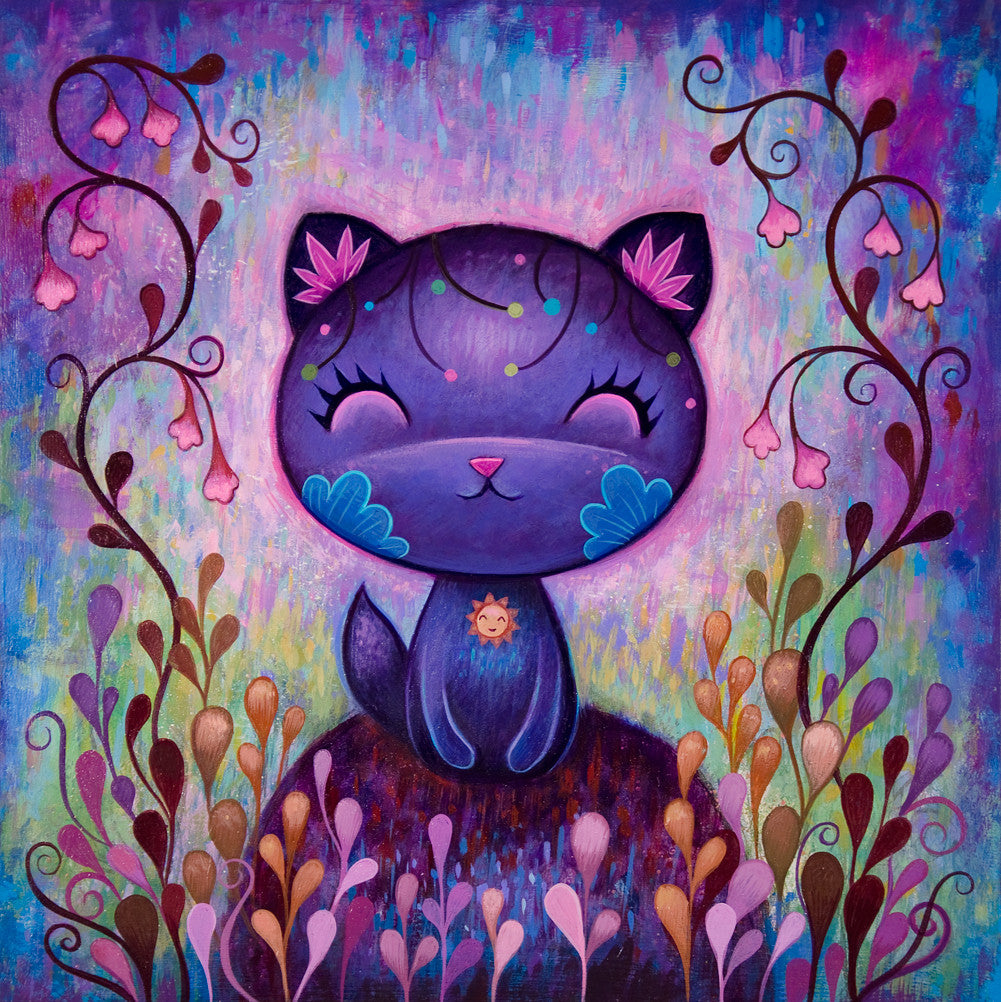 Flower Kitty - Print