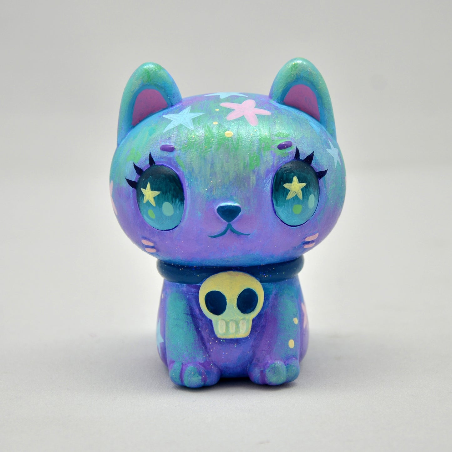 Ghost Kitty - Blue Purple