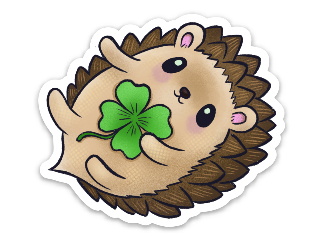 Hedgehog - Sticker