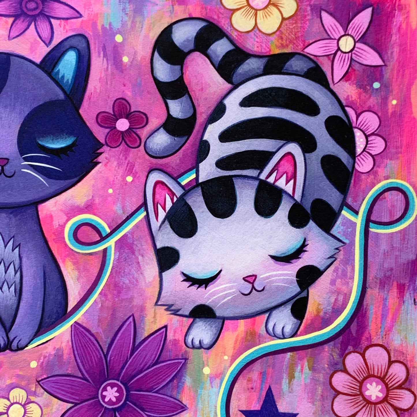 Kitty Cats - Fine Art Print