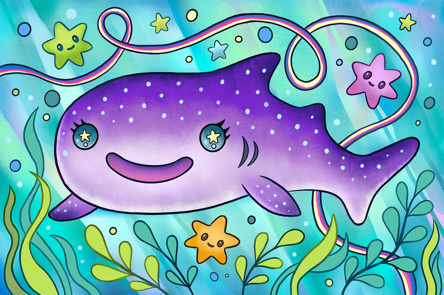 Whale Shark Art Print