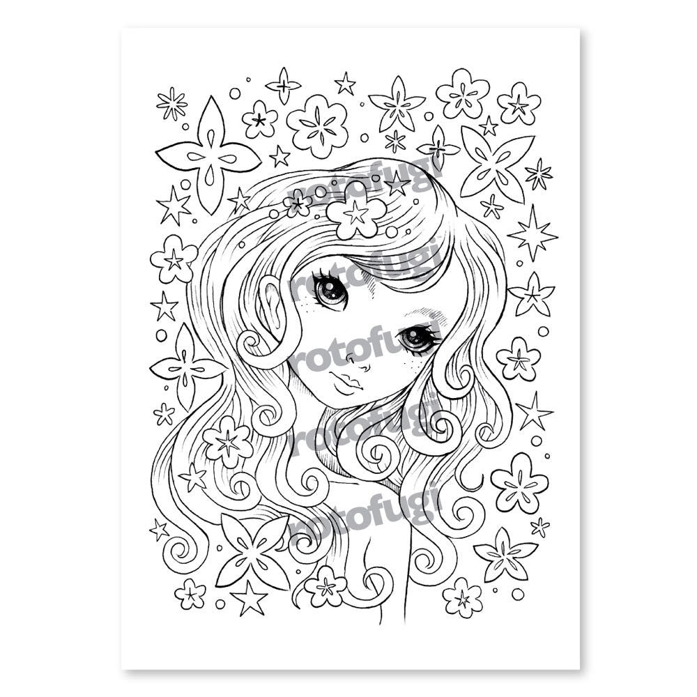 Coloring Card Set