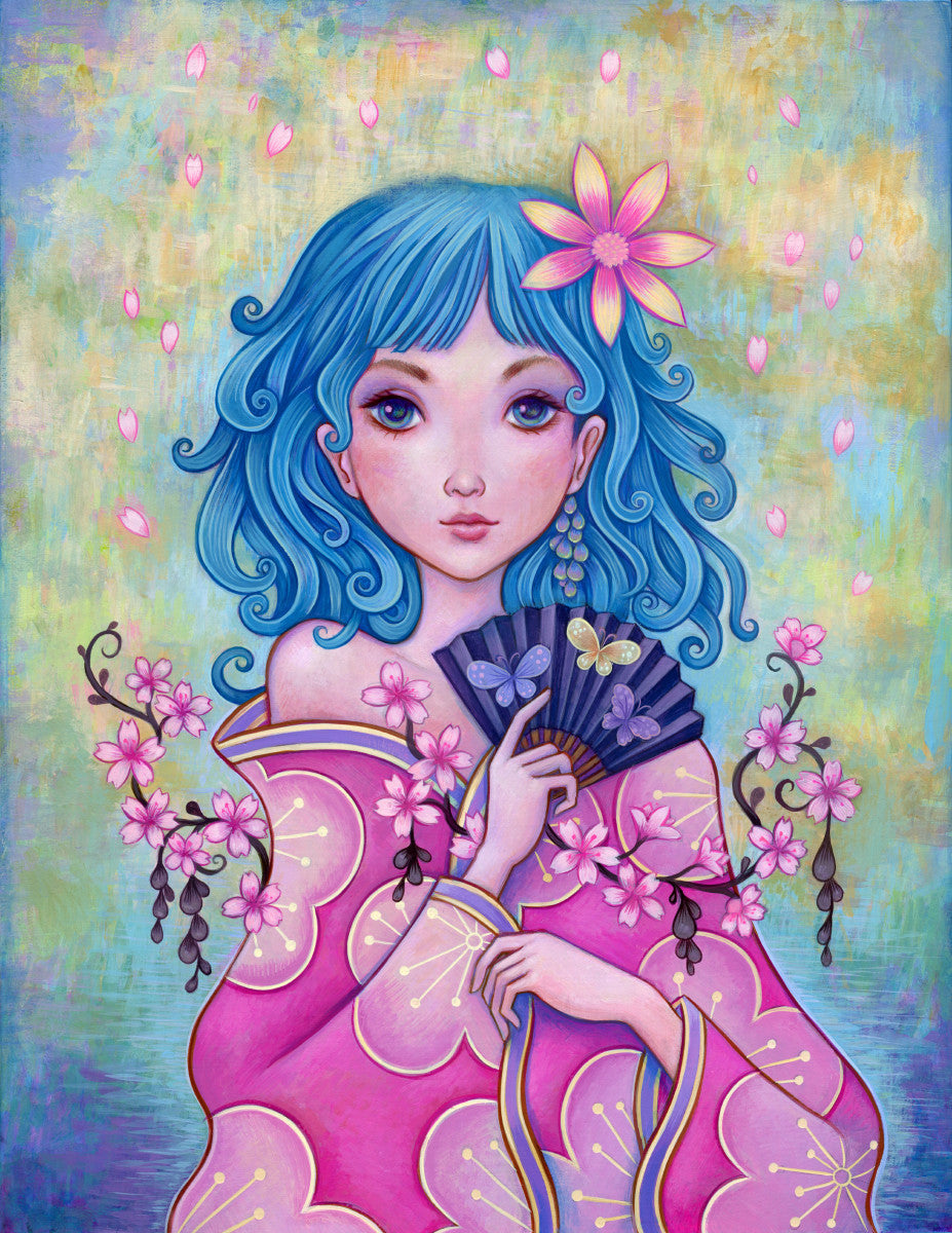 Sakura Kimono - Fine Art Print