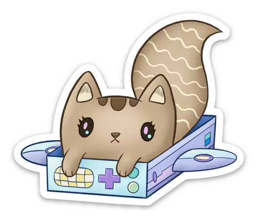Box Cat - Sticker